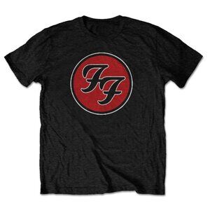 Foo Fighters FF Logo Graphic Band T-Shirt Vintage Rock Tee 90